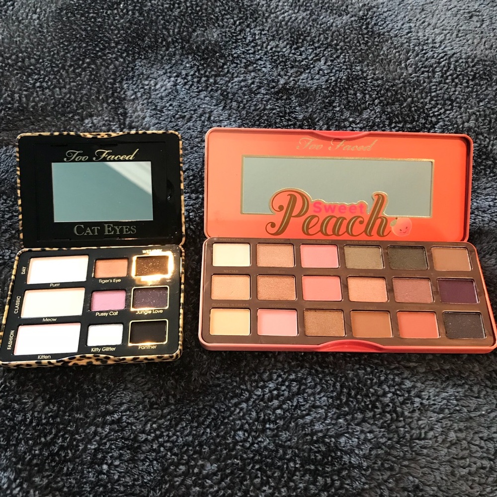 Too Faced Sweet Peach / Too Faced Cat Eyes